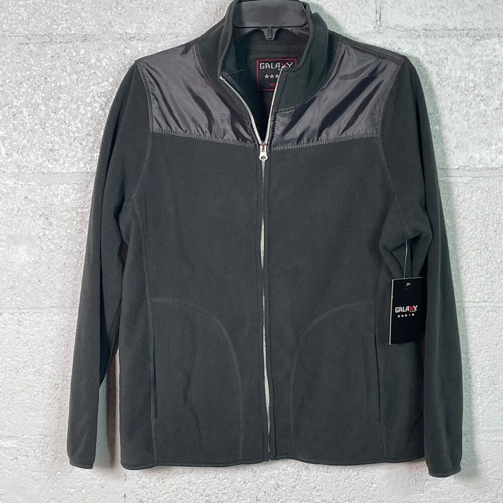 Galaxy by Harvic Women's Polar Fleece Jacket grey M